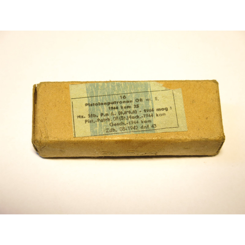 Boite originale  vide P08 Luger Kam 1944    ref 28   c33