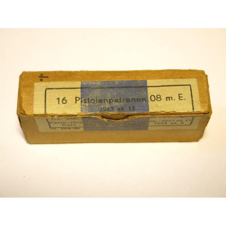 Boite vide P08 Luger ak 1943   ref 25    c33