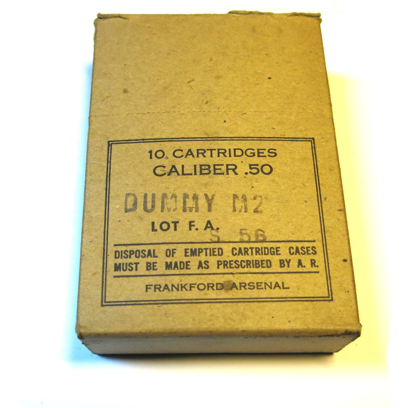 Boite vide US 1944 12.7 Dummy Ref  Hi 02