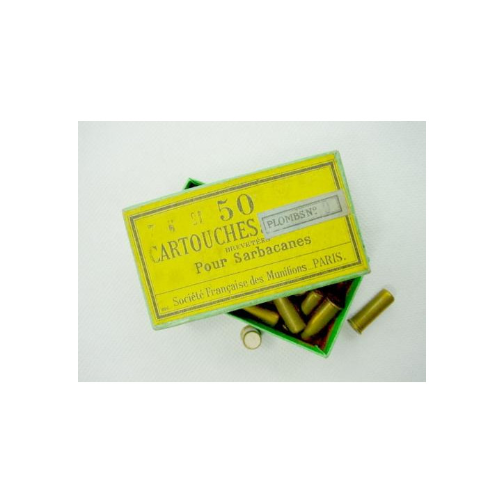 cartouches 7.5 x 21 sarbacanes