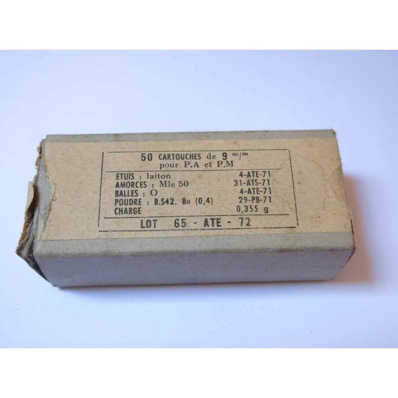 Boite vide 9 Para ATE Ref C 24