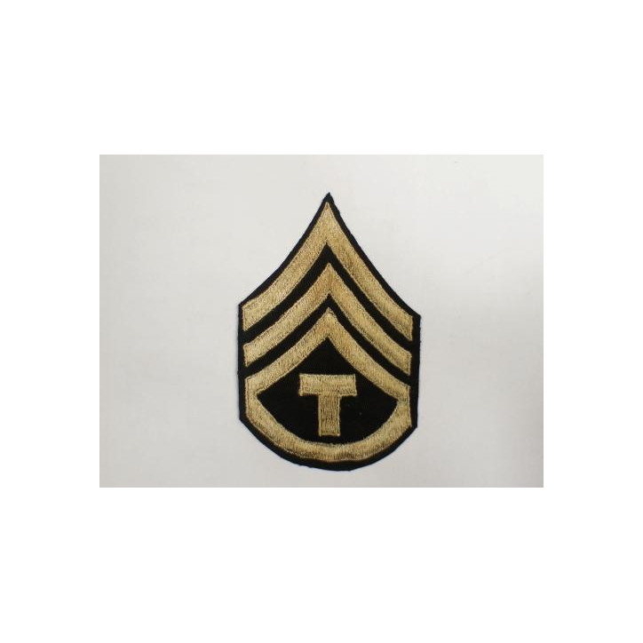 Grade tissu  Sergent technicien US 39/45 ref bo 138  
