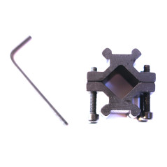Adaptateur de canon pour Bipied Rail 1 pouce 