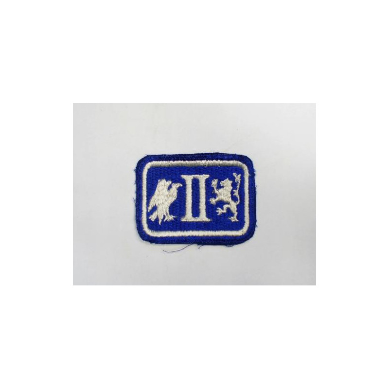 Insigne tissu 2 nd Army Corps ref bo 132 