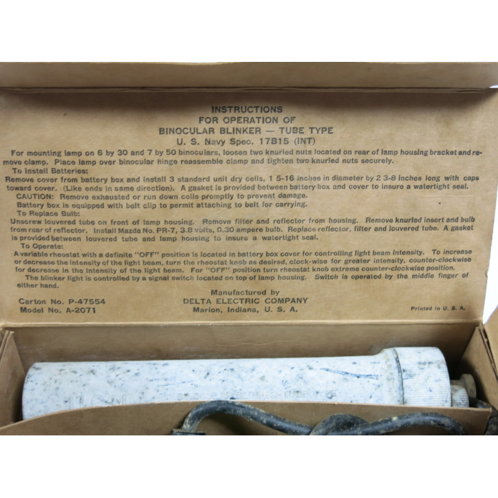 Binocular Blinker US 39/45 