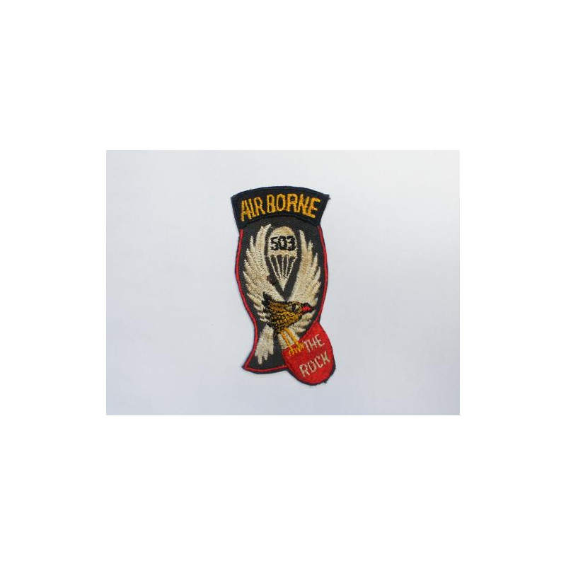 Patch 503rd Airborne RCT  the rock