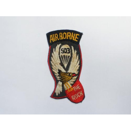 Patch 503rd Airborne RCT  the rock