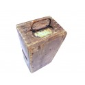 Caisse bois douilles 15 cm SJG 33 Allemand 1944 Ref B 139 