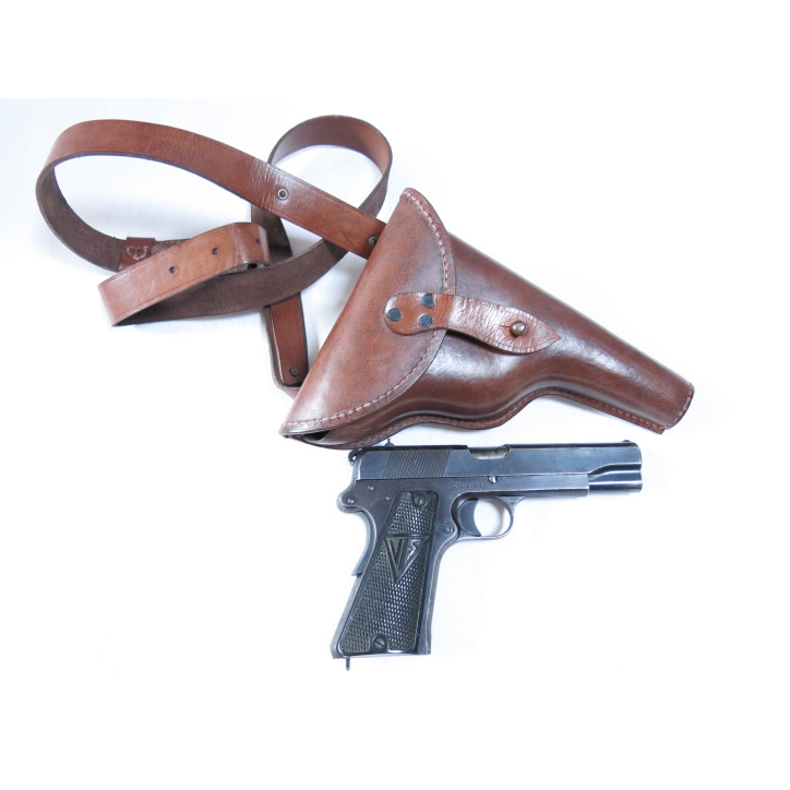 Etui cuir Radom Vis 35 modèle à bandoulière