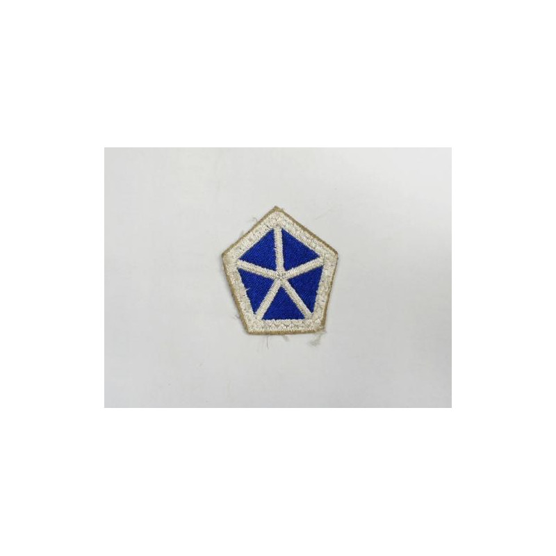 Insigne tissu 5th  Army Corps 39/45 ref bo 132 