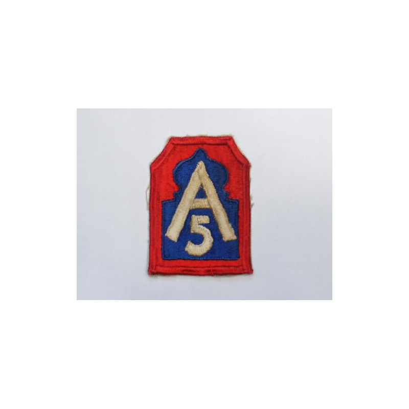 Insigne tissu  5th ARMY 39/45 ref bo 131 
