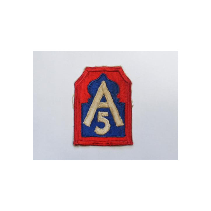 Insigne tissu  5th ARMY 39/45 ref bo 131 