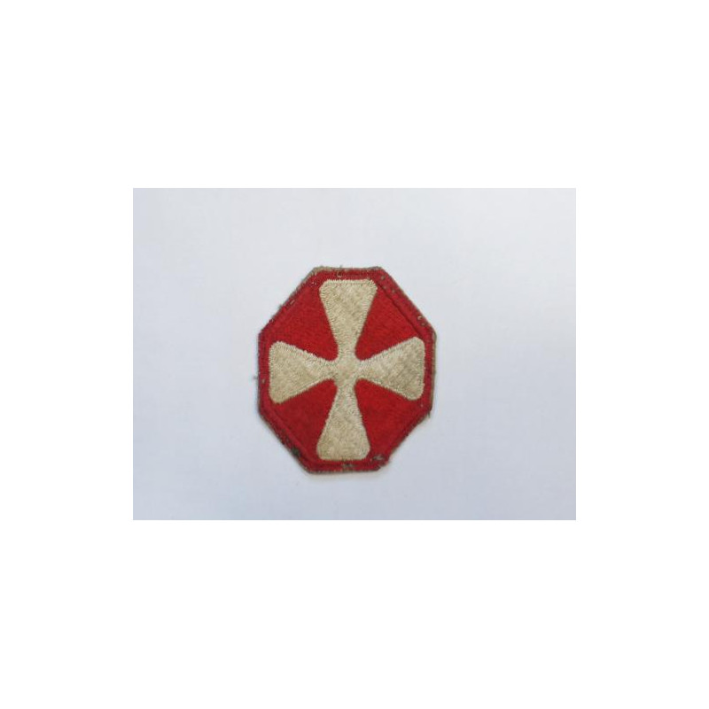 Insigne tissu 8th ARMY 39/45 ref bo 131 