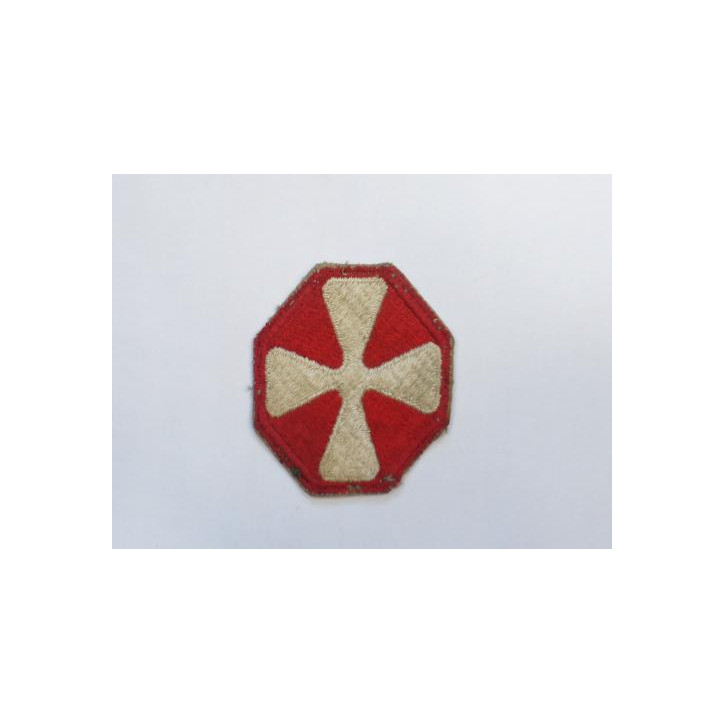 Insigne tissu 8th ARMY 39/45 ref bo 131 