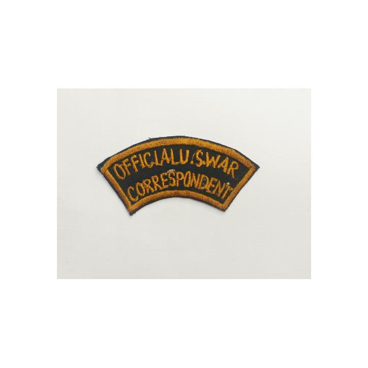 Patch tissu OFFICIAL US WAR CORRESPONDENT