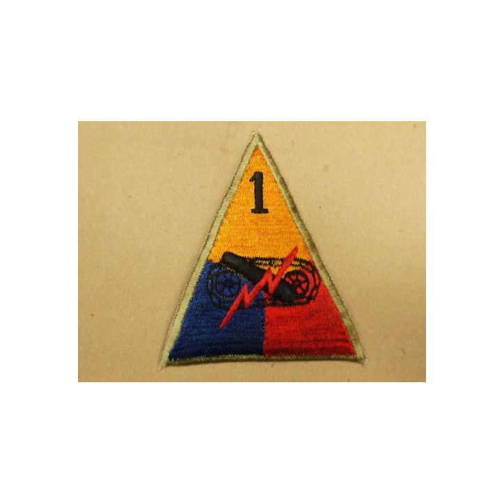 Patch tissu US 1st  Division blindée