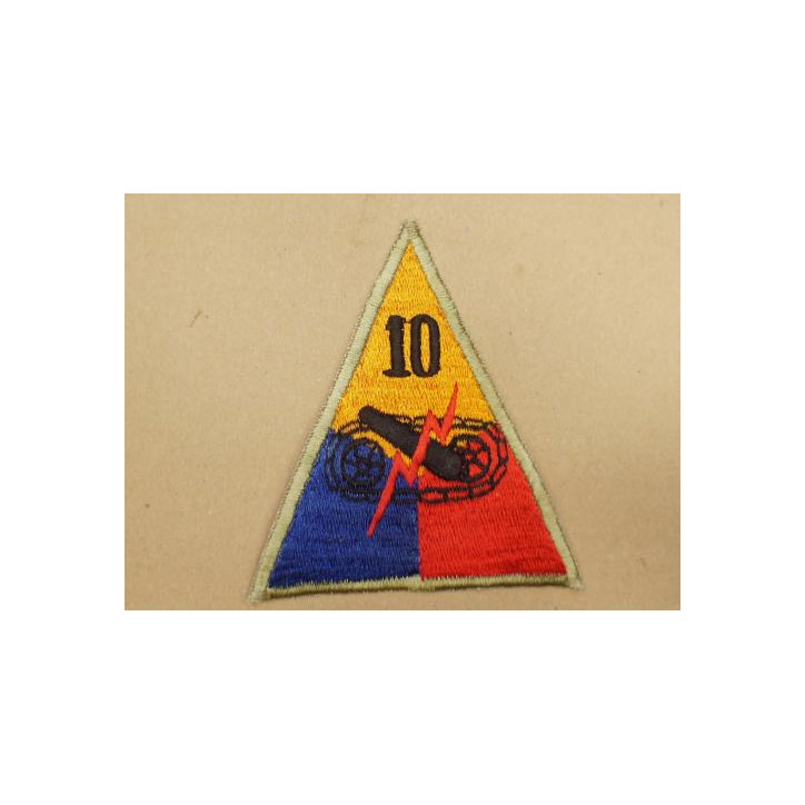 Patch US 10 th Armored ww2