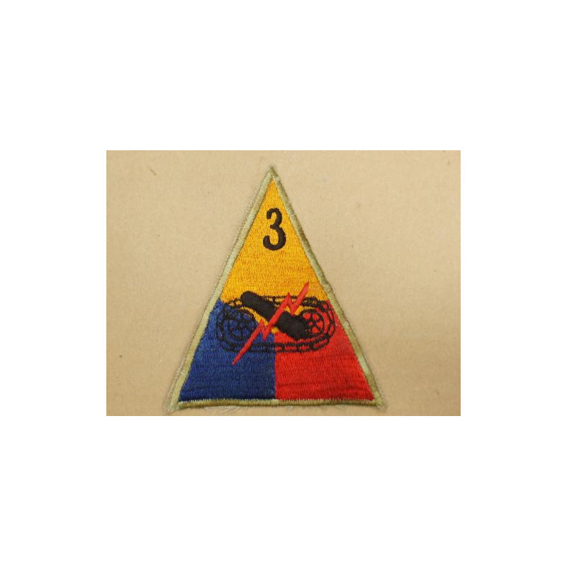 Patch US 3rd  Armored ww2