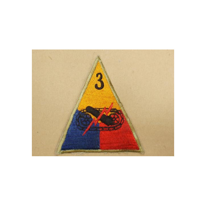 Patch US 3rd  Armored ww2