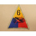 Patch US 6 th Armored ww2