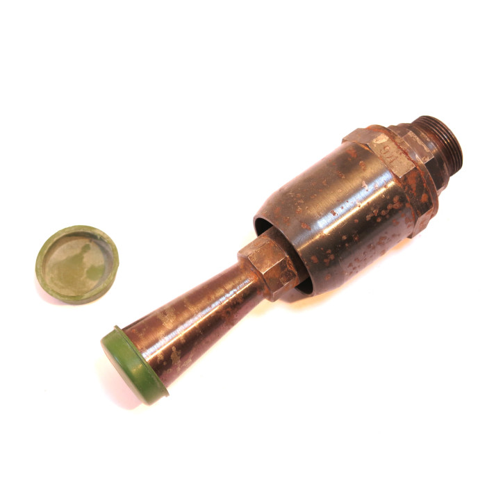 Bouchon de protection caoutchouc  de canon MG 08 couleur vert 