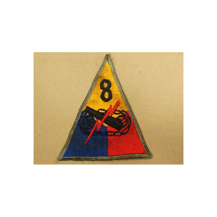 Patch US 8th division blindée