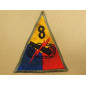 Patch US 8th division blindée