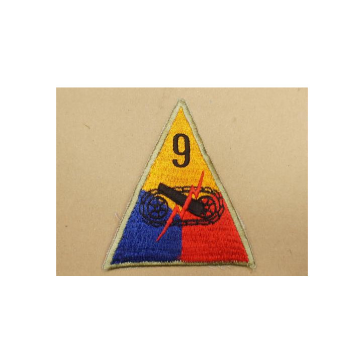 Patch US 9 th Armored ww2