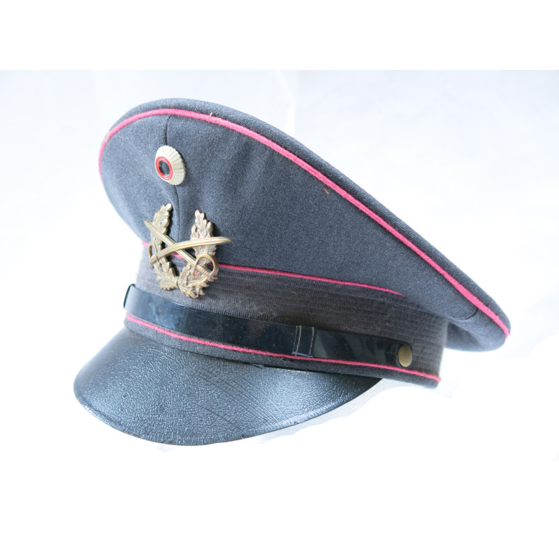 Casquette Allemande Schirmmütze Bundeswehr liseret rouge  Ref 225 