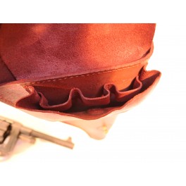 Etui cuir revolver 1892 jambon fauve