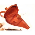 Etui cuir jambon fauve pour revolver 1892