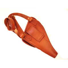 Etui cuir jambon fauve pour revolver 1892