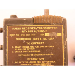 Radio talkies RT- 285 A  US Army Vietnam Ref 89