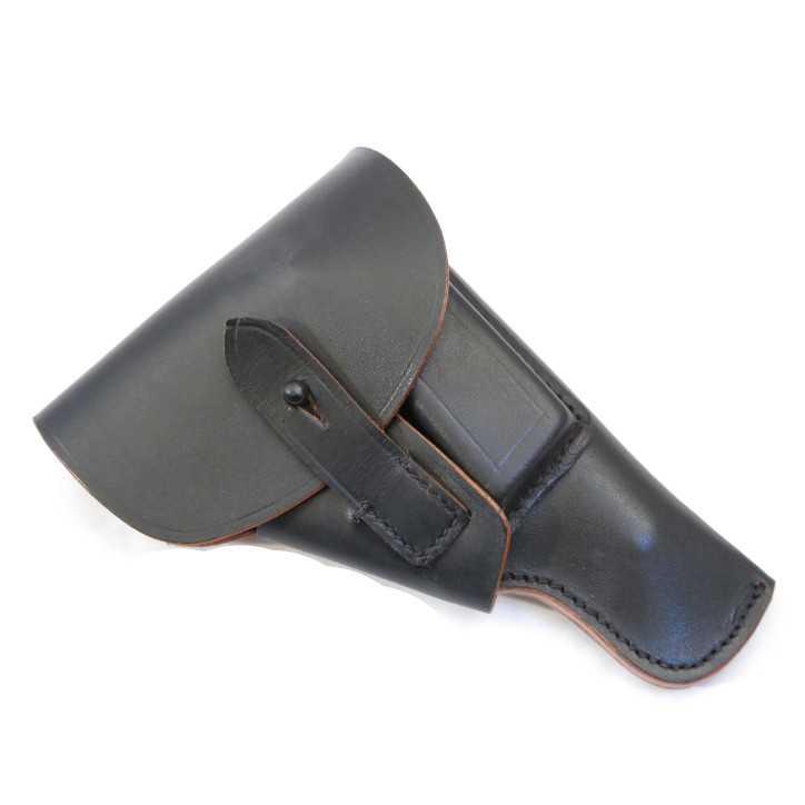 Etui cuir PA  Mauser 1934 couleur noir dvr 42 ref Mil 55 