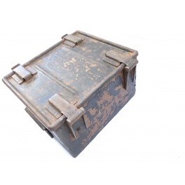 Caisse métal pour 800 cartouches calibre 303 British FN Ref be 69 