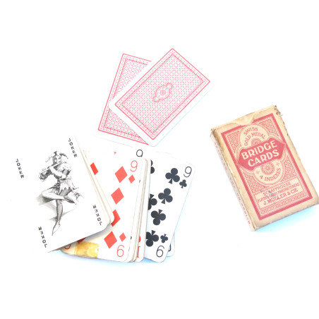 Jeu de carte original  US Army 39/45 original Bridge Cards  box 208