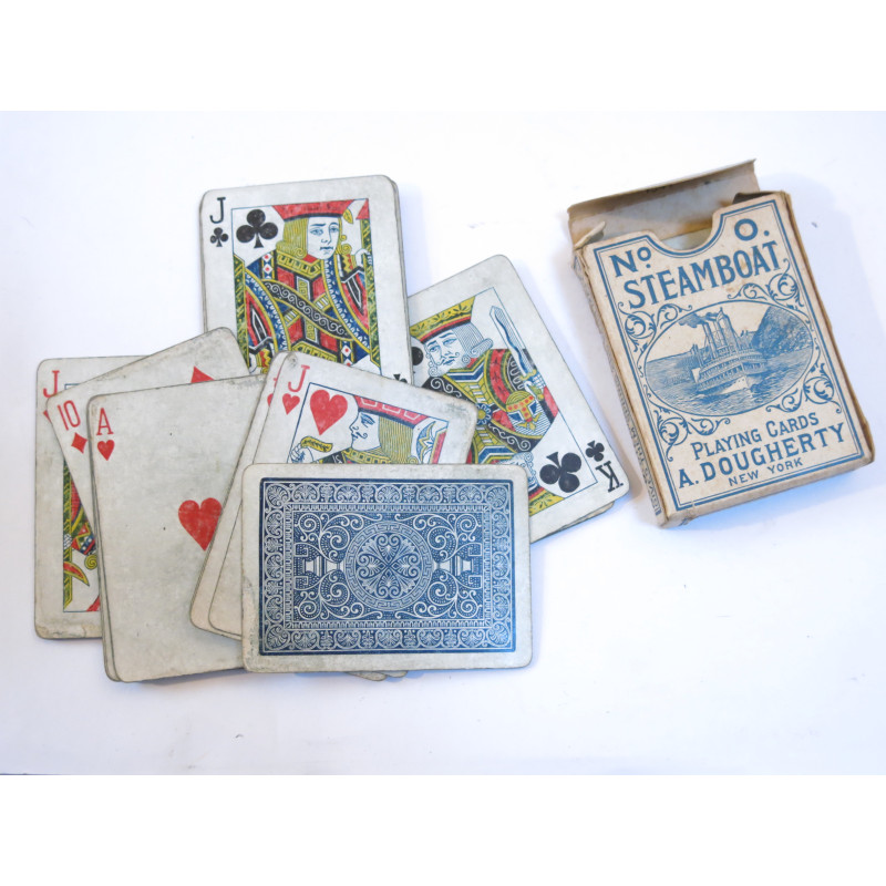 Jeu de carte US Army 39/45 original Steamboat daté 1941 box 208