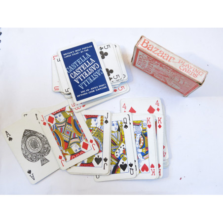 Jeu de carte US Army 39/45 original Bazaar playing cards  box 208