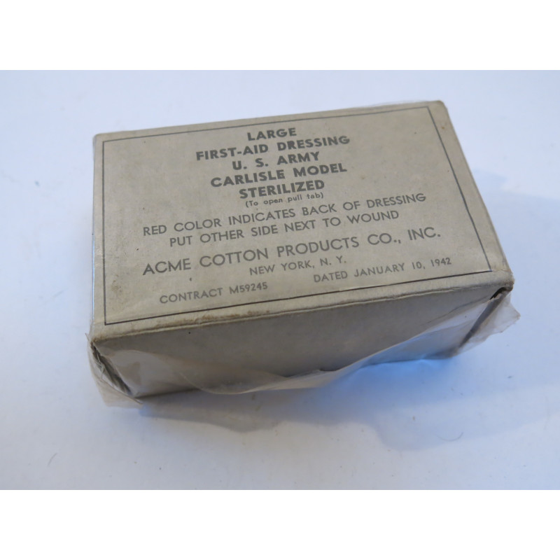 Pansement US Army large first aid dressing 