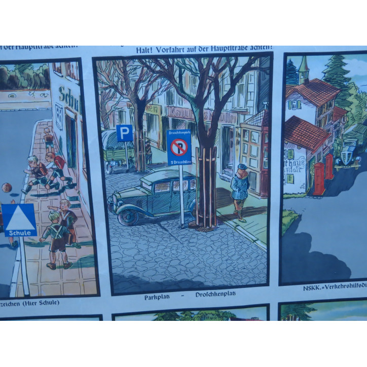 Tableaux  NSKK  Verkehrs Erziehungsdienft  