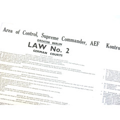 Affiche de proclamation N2 ww2