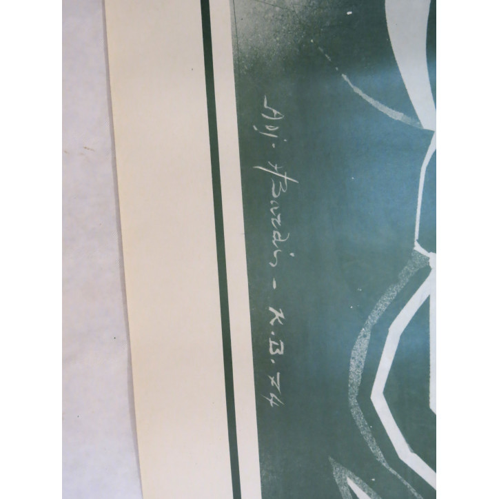 Affiche Legion Etrangere couleur verte