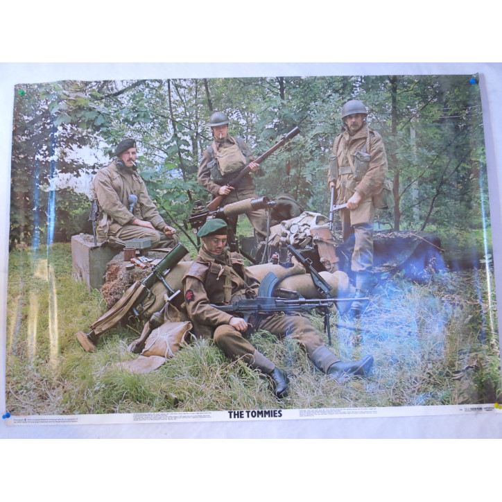 Poster Anglais  the tommies 
