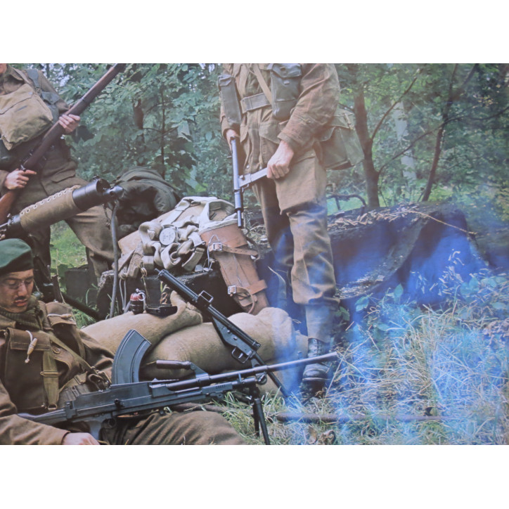 Poster Anglais  the tommies 