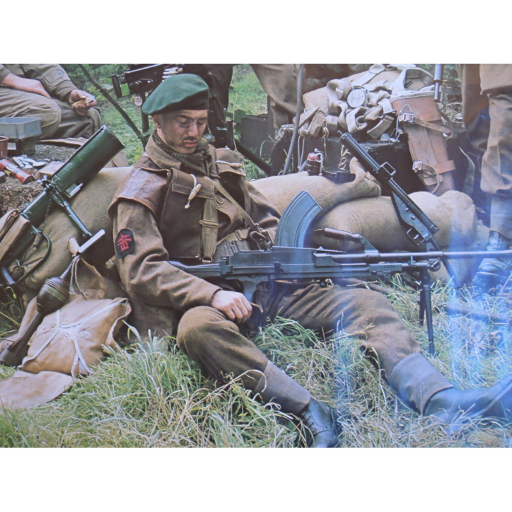 Poster Anglais  the tommies 