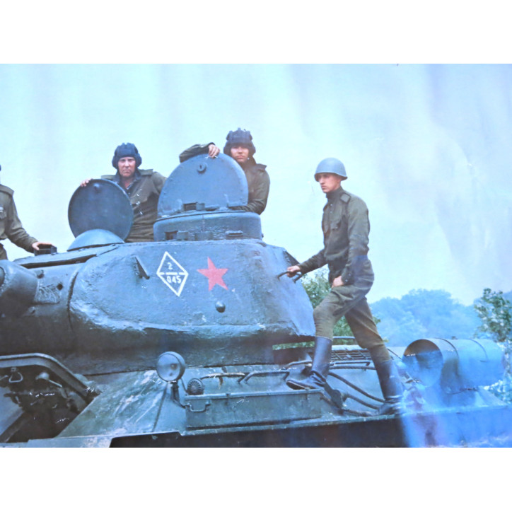 Poster Russe   the Ruskies T34