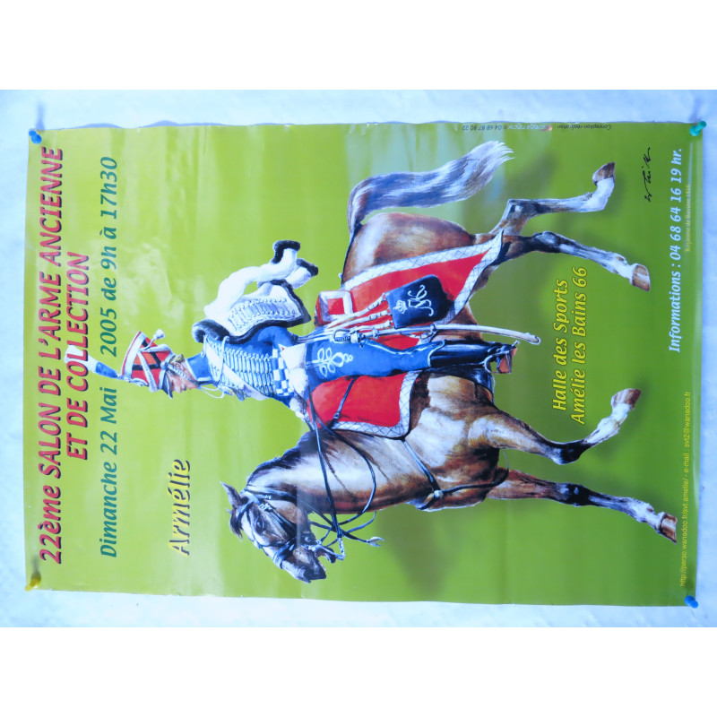 Belle affiche de la  bourse Amelie les bains 2005