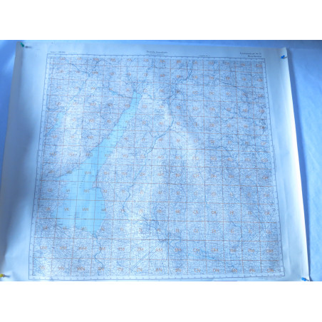 Carte d'état major Allemand 1943 Region Italie Riva -Verona