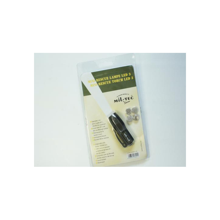 Petite lampe 3 leds de survie