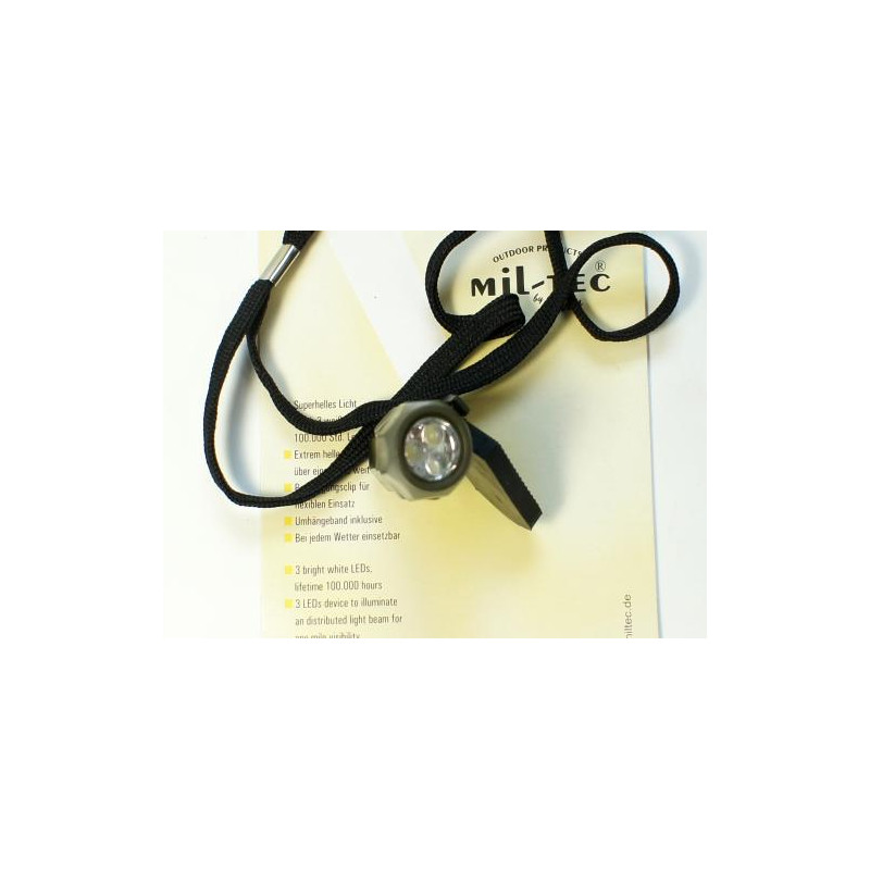 Petite lampe 3 leds de survie